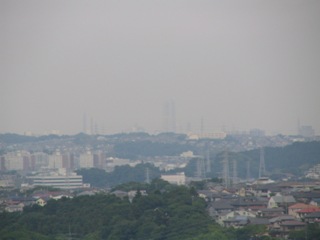 鎌倉山横浜方面.JPG